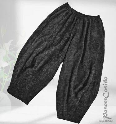 PoCo LAGENLOOK Cord Ballon-Hose schwarz XL-XXL-XXXL 44 46 48 50 52 54 56 58 - Bild 1 von 4