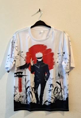 HARAJUKU STYLE MANGA ANIME INSPIRED 3D PRINTED T-SHIRT SIZE EXTRA LARGE - Image 1 of 2