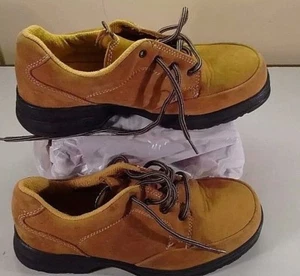 Diadora Utility Brown Leather Lace Up Steel Toe Safety Work Women Shoes 7.5M 38  - Picture 1 of 5