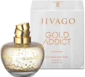 Jivago Gold Addict 3.4 FL OZ /100 ml EDP Perfume Women New Box Original - Picture 1 of 1