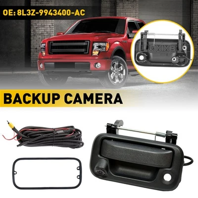 Manija de puerta trasera vista respaldo para cámara Ford F150 F250 F350 F450 2008-2014 Foto 1 de 4