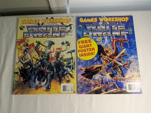 White Dwarf Warhammer Magazine Lot of 2. Issues 157 158 Games Workshop 1992 1993 - Picture 1 of 6