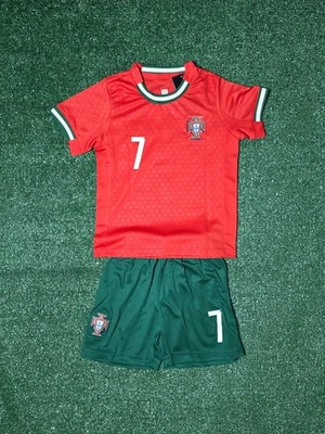 Youth/ Adult/ Buy Any 2 Get One Free Mystery/ Ronaldo 7 Portugal Home Jersey