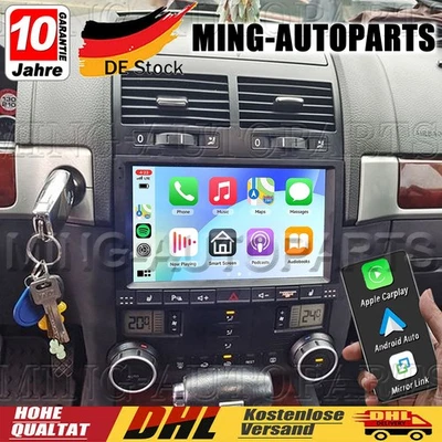 DAB+ Android 15 KAM 2+64GB GPS RDS Carplay für VW Touareg 7L 2002-2009 Autoradio - Bild 1 von 4