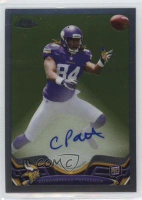 2013 Topps Chrome Rookie Auto /447 Cordarrelle Patterson #19 Auto RC - Image 1 of 2