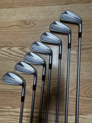 2021 TaylorMade P790 chrome Iron Set 4-PW- Project X IO 105 5.5 Flex - Image 1 of 4