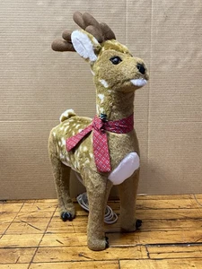 Vintage Santa’s Best Standing Reindeer Dasher Animated 27” Motionette Works 1993 - Bild 1 von 12