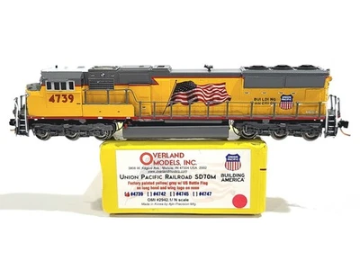 Overland OMI UP EMD SD70M Union Pacific Flared Radiators #4739 N Brass #2942.1 - Image 1 of 4