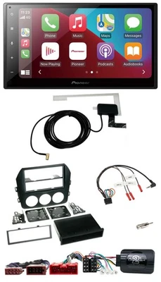 Pioneer USB Bluetooth DAB Lenkrad 2DIN Autoradio für Mazda MX 5 NC 2009-2015 akt - Bild 1 von 4
