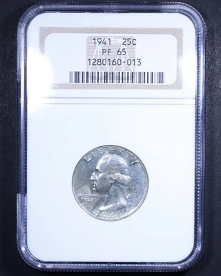 1941 Washington Quarter - 25c NGC PR65 - Image 1 of 4