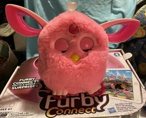 Furby Connect 2016 Hasbro rosa brillante Furby, ha scatola manuale testato FUNZIONANTE - Foto 1 di 15