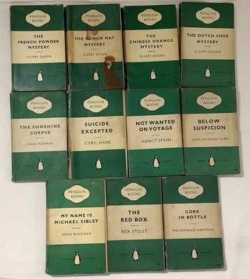 Vintage Green Penguin Mystery & Crime Paperbacks b/t 1148 & 1176 - Image 1 of 4