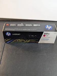 Wkład HP Magenta Print 201X do urządzenia wielofunkcyjnego LaserJet Pro, M252, M277 Nowy CF403X - Zdjęcie 1 z 12