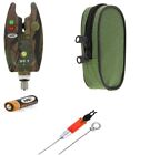 Camo Electronic Carp Fishing Bite Alarm & Bobbin  Indicator For Rod Pod  