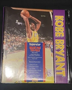 1998 Kobe Bryant NEW Starline Binder Notebook folder VTG Rare Collection - Picture 1 of 10