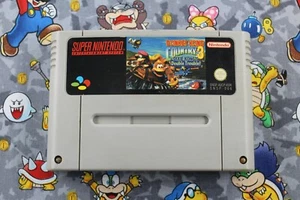 SUPER NINTENDO SNES DONKEY KONG COUNTRY 3 DIXIE KONG'S DOUBLE TROUBLE PAL EUR - Picture 1 of 4