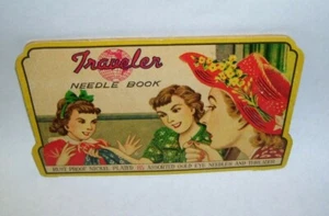 Vintage Sewing Needle Packet Traveler Needle Book - Picture 1 of 2