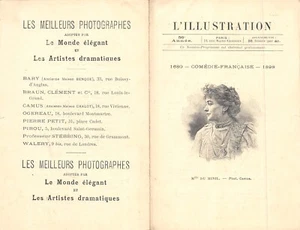 STAR Theater Komödie Französisch Mademoiselle von / The Minil Photo Camus 1898 - Bild 1 von 2
