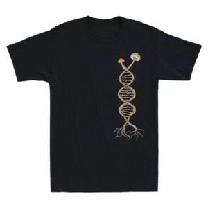 DNA In Shroom T-Shirt Funny Fungi Shirt Pick Is Mycology My Mushrooms Foraging - Picture 1 of 7