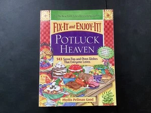 FIX-IT-&-ENJOY-IT POTLUCK HEAVEN 543 STOVE-TOP DISHES PHYLLIS GOOD PB - Picture 1 of 2
