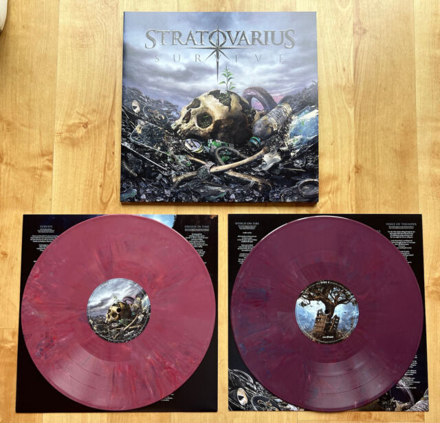 STRATOVARIUS 'SURVIVE' 2LP (Transparent Violet Vinyl)