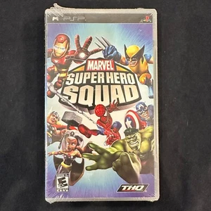 Sony PSP Essentials Marvel: Super Hero Squad New Game Complete Factory Sealed - Picture 1 of 3