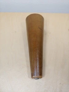 Vtg Tapered Spindle Furniture Foot/Leg 6" x 2" Dia - No Screw - Picture 1 of 7