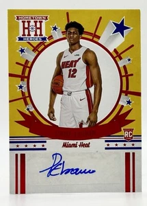 2020-21 Chronicles Hometown Heroes Red Paul Eboua RC Auto Miami Heat - Picture 1 of 2