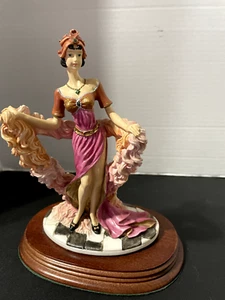 Leonardo Collection Charleston Lady Figurine Art Deco 1988 in Good Condition - Picture 1 of 5