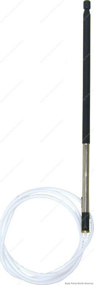 Antenna Mast Black For 1991-1994 Saab 900 PN# 0261974 URO - Image 1 of 2