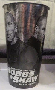 Sammlerstück Hobbs & Shaw Film - 44 Unzen Souvenir Theater Tasse Kunststoff wiederverwendbar - Bild 1 von 6