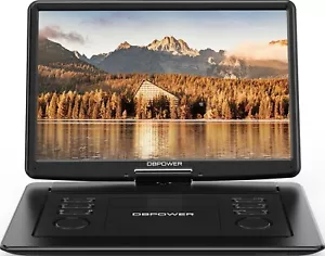 17.9" Portable DVD Player with 15.6" Large HD Swivel Screen, 6 Hour Rechargea... - Picture 1 of 7