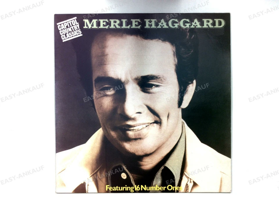 Merle Haggard - Capitol Country Classics UK LP 1979 ' - Image 1 of 1