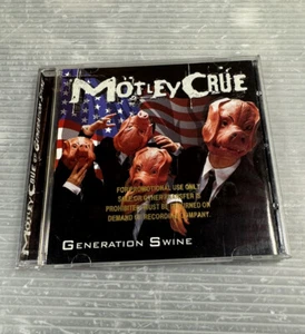 MOTLEY CRUE Generation Swine PROMO CD - Picture 1 of 10