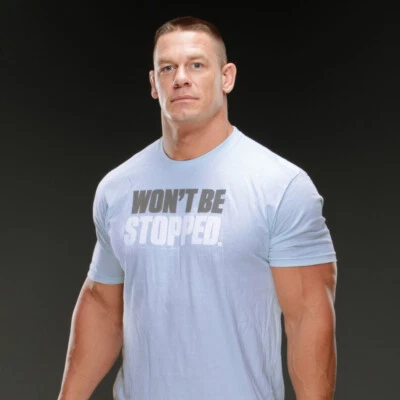 Camiseta Juvenil S John Cena Nueva en Caja WWE RAW Pequeña Cena-Fit Entrenamiento Azul Foto 1 de 3