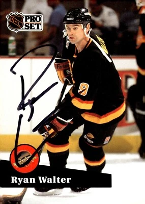 Ryan Walter - Signed 1991-92 Pro Set Card #504 - Image 1 of 2