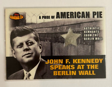 2001 Topps A Piece of American Pie Remnants from the Berlin Wall Card