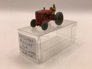 MATCHBOX LESNEY 04B MASSEY HARRIS TRACTOR - GMW -RED 3inch- GOOD - 363 - Picture 1 of 6