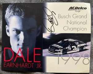 4 8x10 AUTO Signed NASCAR Collection Earnhardt Jr., Spencer ,Hamilton, Sadler - Picture 1 of 5