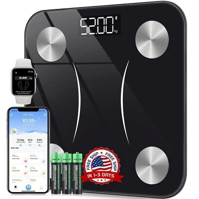 Báscula Digital Con IMC Grasa Corporal Y Masa Muscular Para Usuarios Domésticos Foto 1 de 4