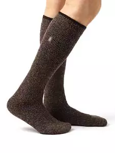 HEAT HOLDERS Merino Wool Long Thermal Sock-Mens 6-11 - Picture 1 of 9