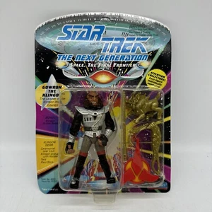 Star Trek The Next Generation Gowron Klingon Figure - 1993 Playmates Vintage MOC - Picture 1 of 7