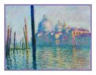 The Venice Grand Canal Impressionist Monet Counted Cross Stitch Pattern