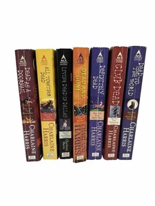 Lot of 7 Charlaine Harris Sookie Stackhouse True Blood Series 2-7 & 9 P/B - Picture 1 of 7