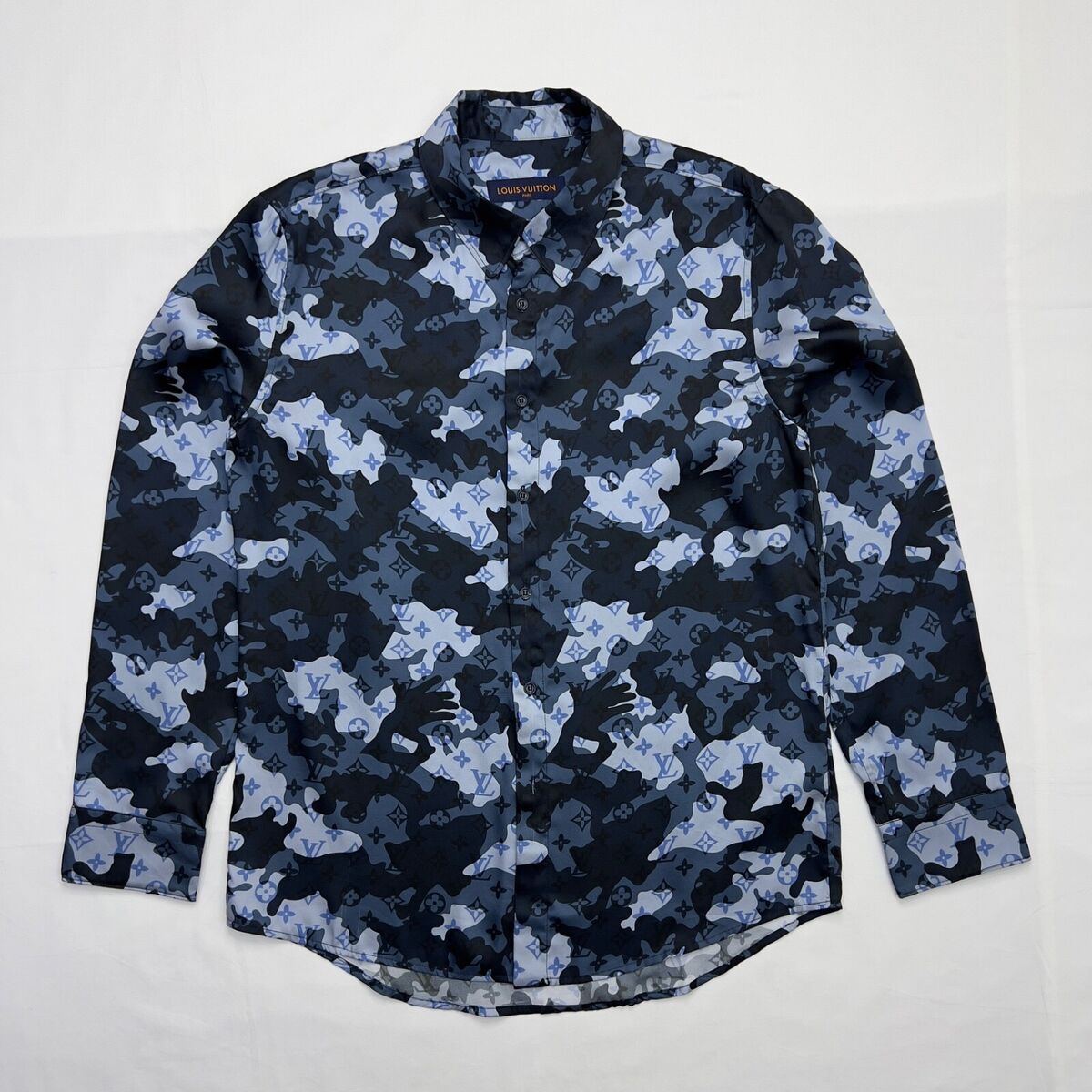 Louis Vuitton Regular Fit Casual Button-Down Shirts for Men Louis Vuitton Regular Fit Casual Button-Down Shirts for Men