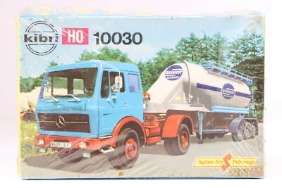 Schmidt Tanker Truck (Mercedes) KIBRI HO Gauge Kit # B-10030 1:87 Scale Sealed - Image 1 of 4