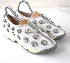 Tenis Dior Hombres 4.0US Flor Fusión Malla Zapatos USADOS - Imagen 1 de 13