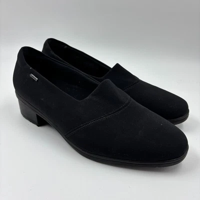 Mocassim ARA Gore-Tex impermeável preto feminino EUA 8.5 - Imagem 1 de 4