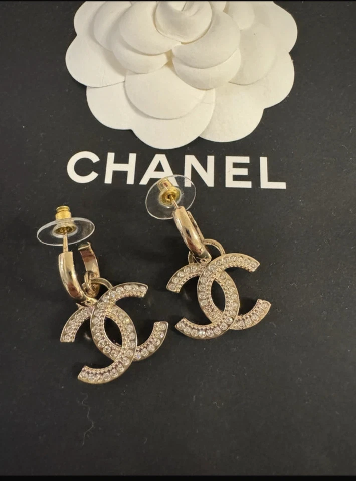Chanel, CC, Ohrringe, Original - Bild 1 von 4