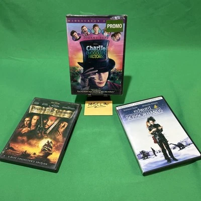 Johnny Depp Trifecta BUNDLE! (DVD Widescreen) | Tested & Free Shipping! - Image 1 of 4